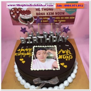Bánh Sinh Nhật In Hình Ảnh - H427